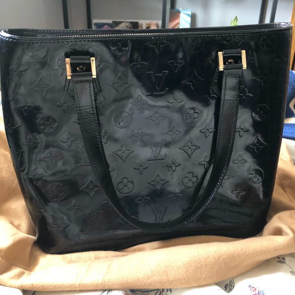 Authentic Vintage Louis Vuitton Vernis Huston Tote